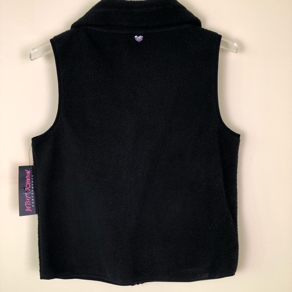 BETSEY JOHNSON PERFORMANCE Black Vest size Large - Picture 4 of 8